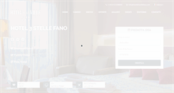 Desktop Screenshot of hoteldelavillefano.com